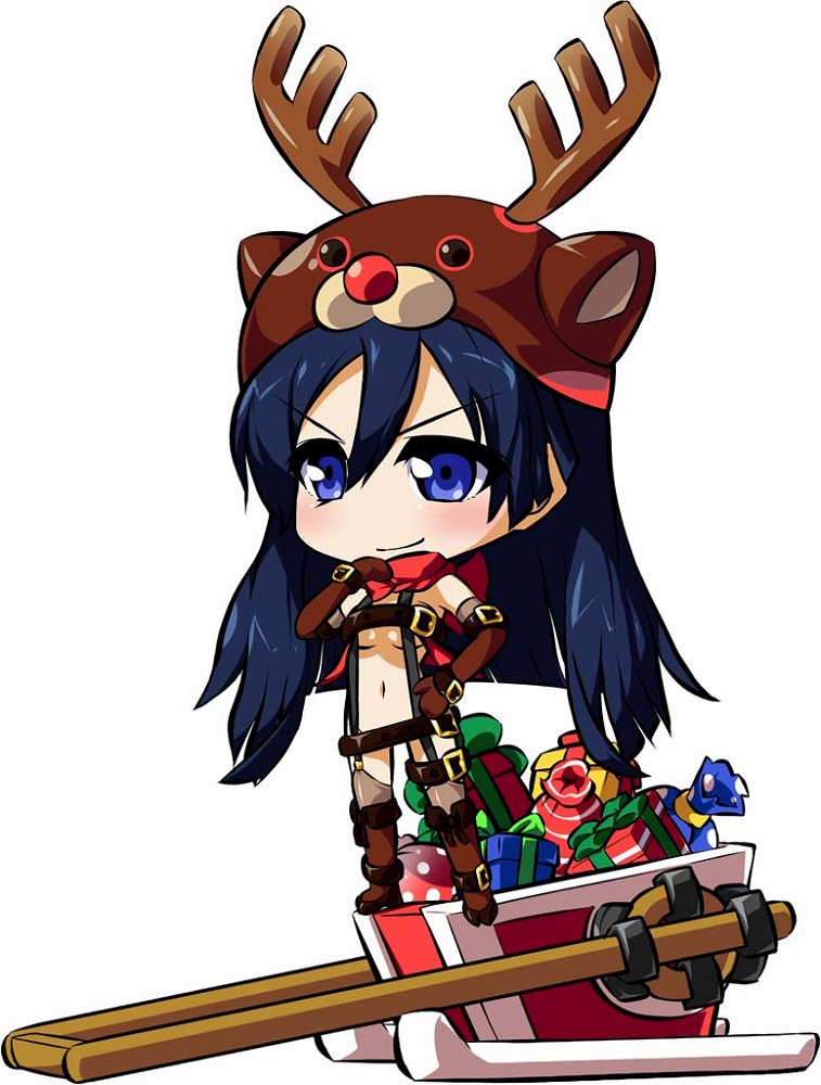 「ロボットガールズZ ONLINE」クリスマス衣装の「【雪空】パーンさん」「【雪空】一角鬼」が限定募集に登場！の画像