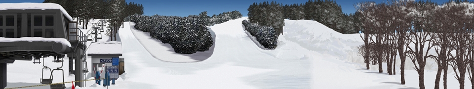 「キャラフレ」雪景色が広がる天翔山でスキーを楽しもう！「天翔山スキーイベント」がスタートの画像