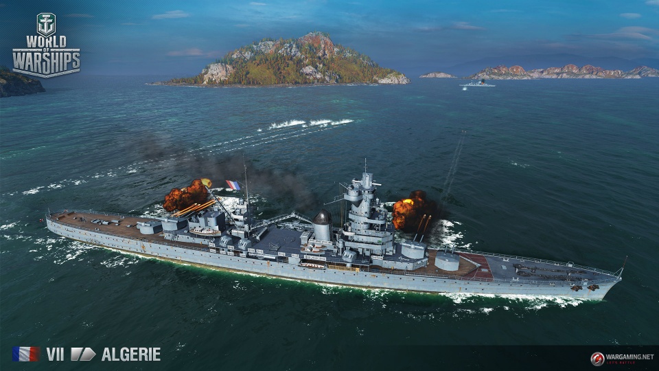 「World of Warships」大口径砲を搭載したフランス巡洋艦が登場！アップデート0.6.4が本日実装の画像