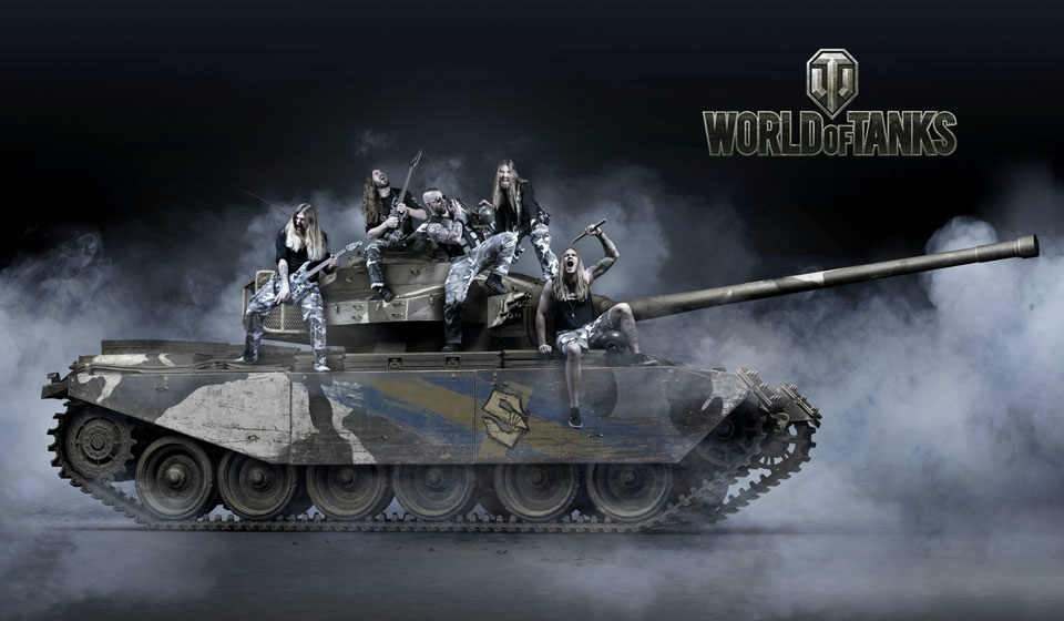 「World of Tanks」にウォー・メタル・バンド「サバトン」とミュージックコンポーザー山岡晃氏のコラボによる新曲が登場！の画像