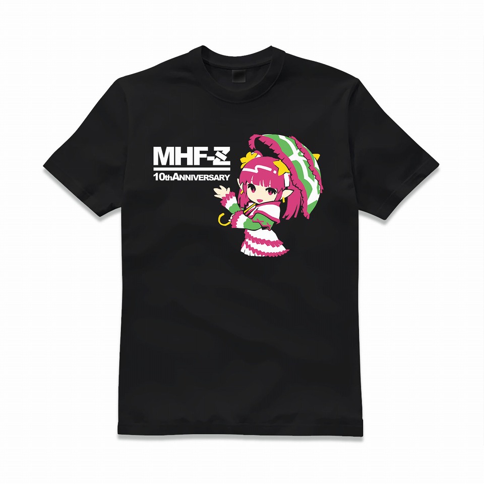 ユーザーアンケートでデザインを決定した「MHF」オリジナルTシャツの予約受付が開始！「初音ミク」コラボグッズなども発売の画像