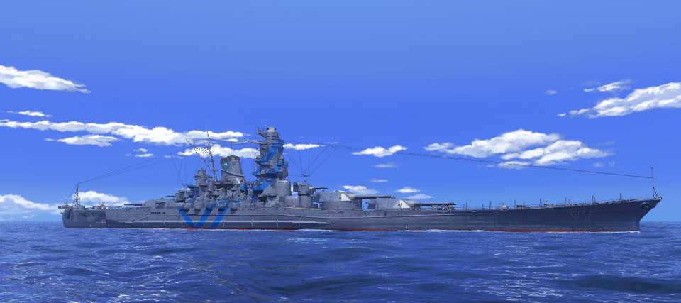 「World of Warships」TVアニメ「ハイスクール・フリート」とのコラボ第2弾が決定！新たなコラボビジュアルが公開の画像