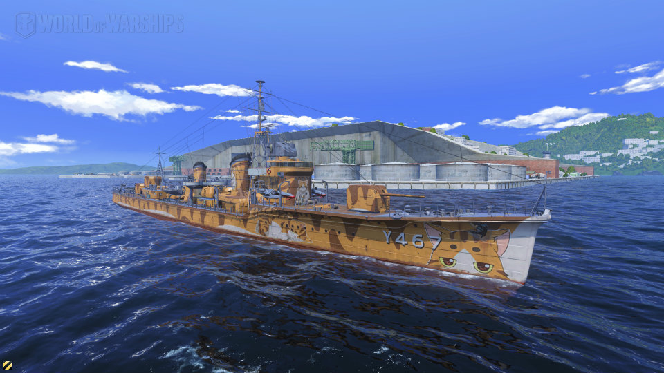 「World of Warships」TVアニメ「ハイスクール・フリート」とのコラボ第2弾が決定！新たなコラボビジュアルが公開の画像