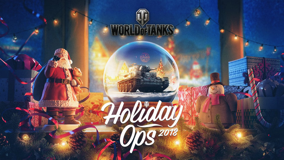 「World of Tanks」シリーズ3タイトルにて「ホリデーイベント」が開催！ゲームをプレイして様々なアイテムを手に入れようの画像