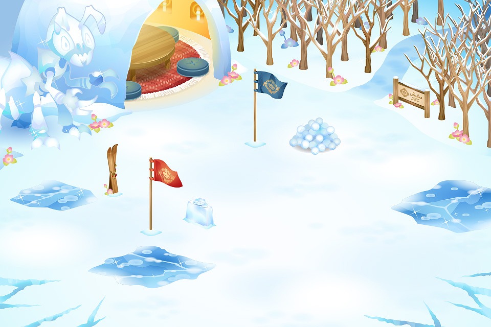 「フラワーナイトガール」雪祭りイベント「激闘！白熱の雪合戦」が開催！★5 ビバーナムをゲットしようの画像