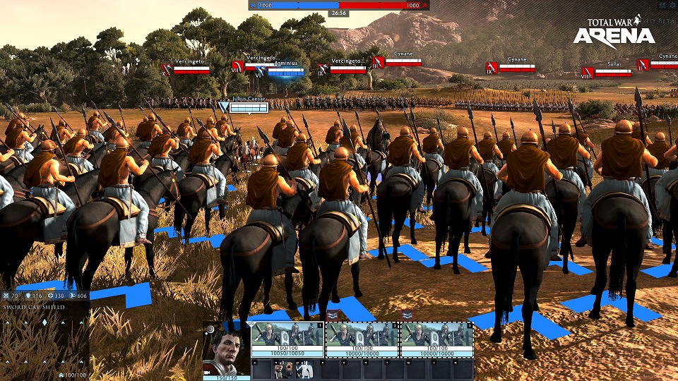 「Total War：ARENA」プレ・オープンイベントが開催中！500ゴールドと7日間分のプレミアムアカウントが手に入るギフトコードも公開の画像