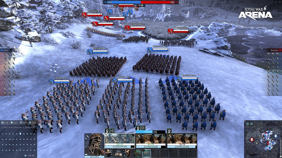 「Total War: ARENA」オープンβ版がスタート！新勢力「カルタゴ」と新ユニット「戦象」を指揮せよ！の画像