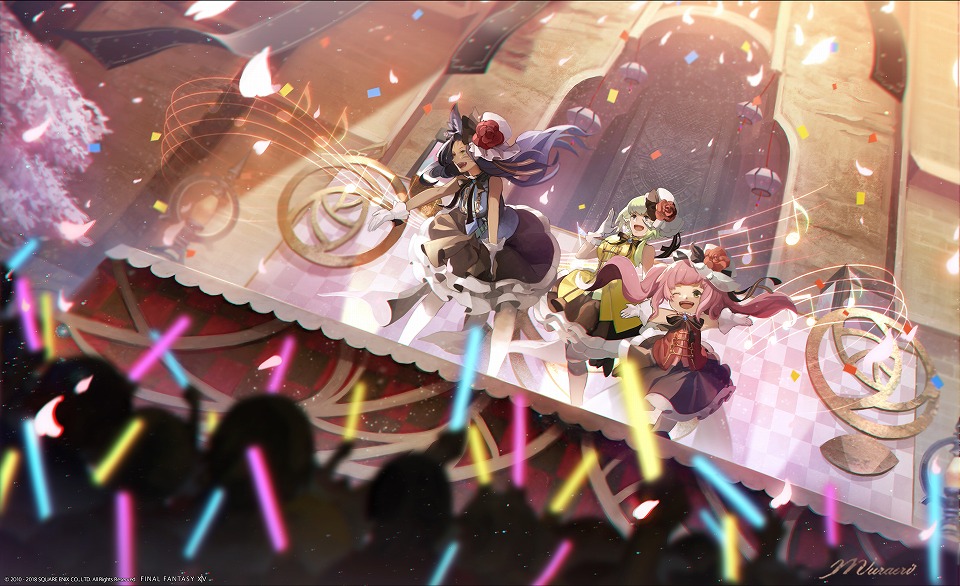 「ファイナルファンタジーXIV」シーズナルイベント「プリンセスデー」が開始！三歌姫を全力で応援せよ！の画像