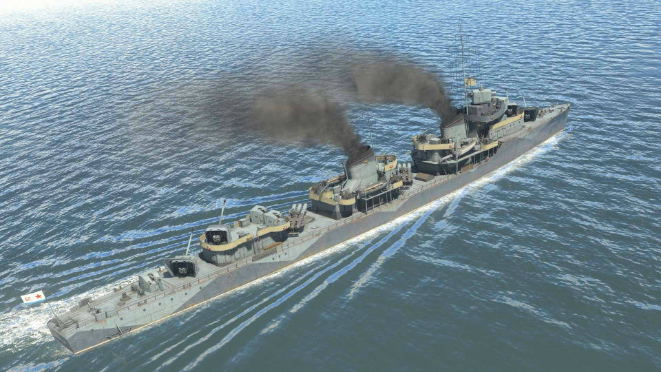 「War Thunder」海軍CBTにソビエト連邦の赤軍艦隊が追加！の画像