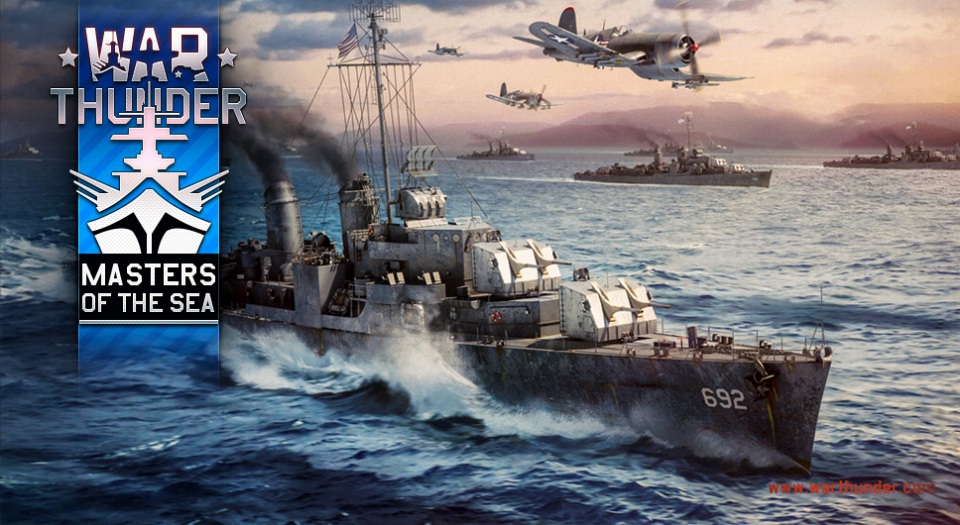 「War Thunder」海上戦が楽しめる海軍オープンβテストが開始！イギリス海軍クローズドベータテストも同時スタートの画像
