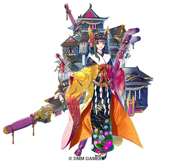 「御城プロジェクト:RE」中村繪里子さん、能登麻美子さんが演じる城娘が新春の装いで登場！