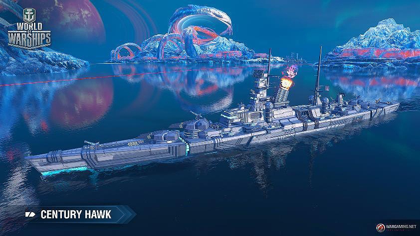 「World of Warships」に宇宙空間での艦隊戦が楽しめるエイプリルフール限定イベントモードが登場！の画像