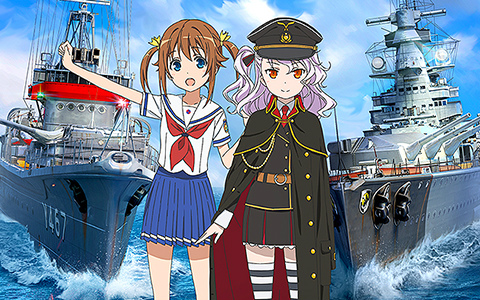 「World of Warships」TVアニメ「ハイスクール・フリート」との復刻コラボが実施！岬明乃が貰える新規登録キャンペーンも開催
