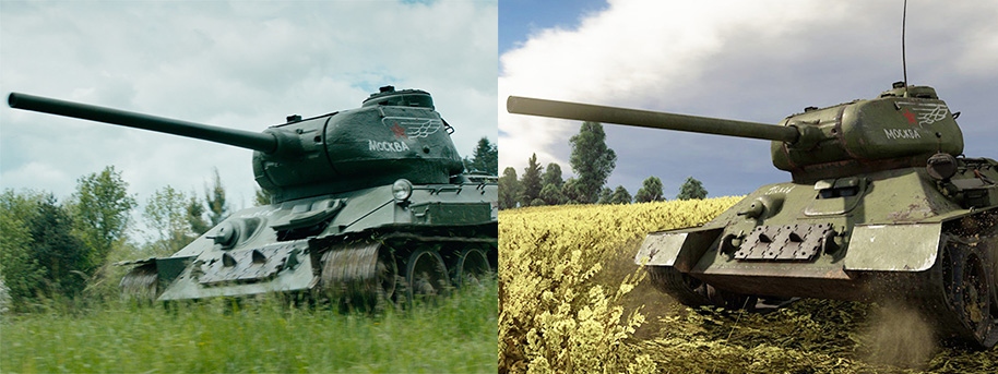 「War Thunder」のコラボアイテムが付いた映画「T-34 レジェンド・オブ・ウォー」DVD＆BDが発売決定！の画像