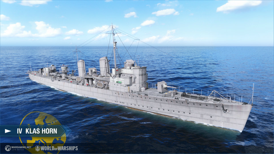 「World of Warships」ヨーロッパの技術ツリーですべての駆逐艦が研究可能に！アップデート0.9.3が実装の画像