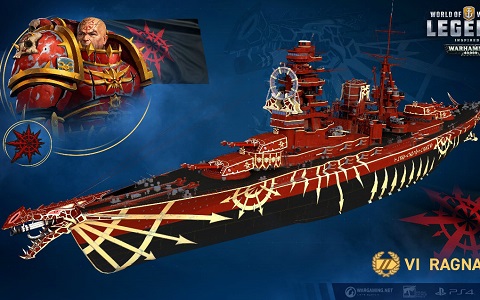 「World of Warships」にて「WARHAMMER 40,000」とのコラボが開催決定！