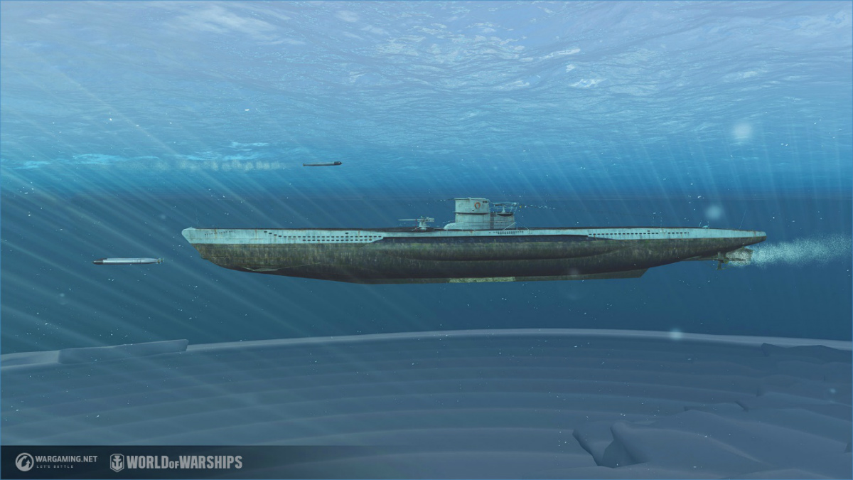 「World of Warships」に新ツリー「潜水艦」が期間限定で登場！の画像
