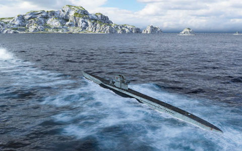 「World of Warships」に新ツリー「潜水艦」が期間限定で登場！