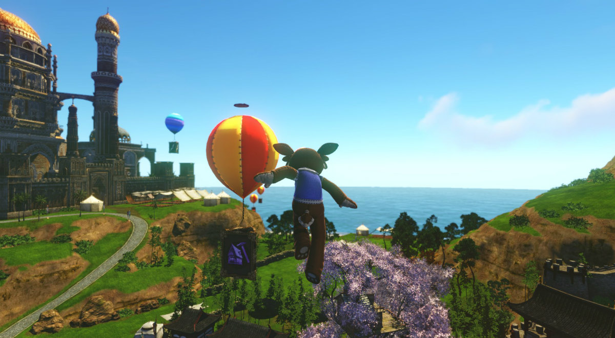 「アーキエイジ」オンライン遊園地「ヤタフェピランド」に気球ジャンプなどの新アトラクションが登場！の画像