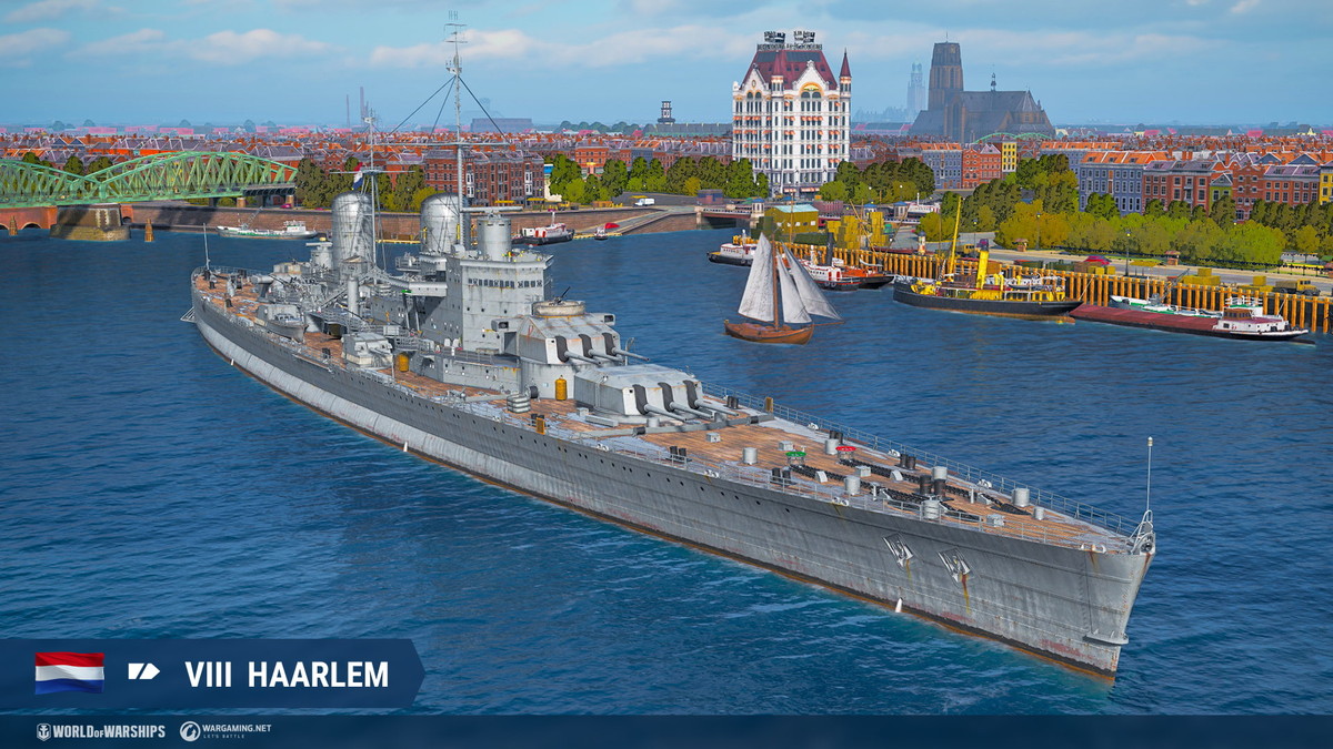 「World of Warships」にオランダ巡洋艦「KIJKDUIN」などがアーリーアクセス艦艇として登場！の画像