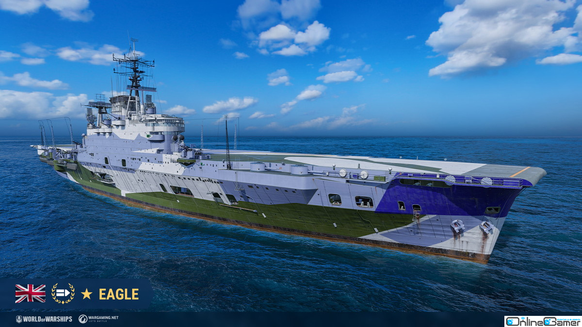 「World of Warships」新モード「飛行船ダービー」が登場！イギリスとアメリカの「超航空母艦」2隻も新たに追加の画像