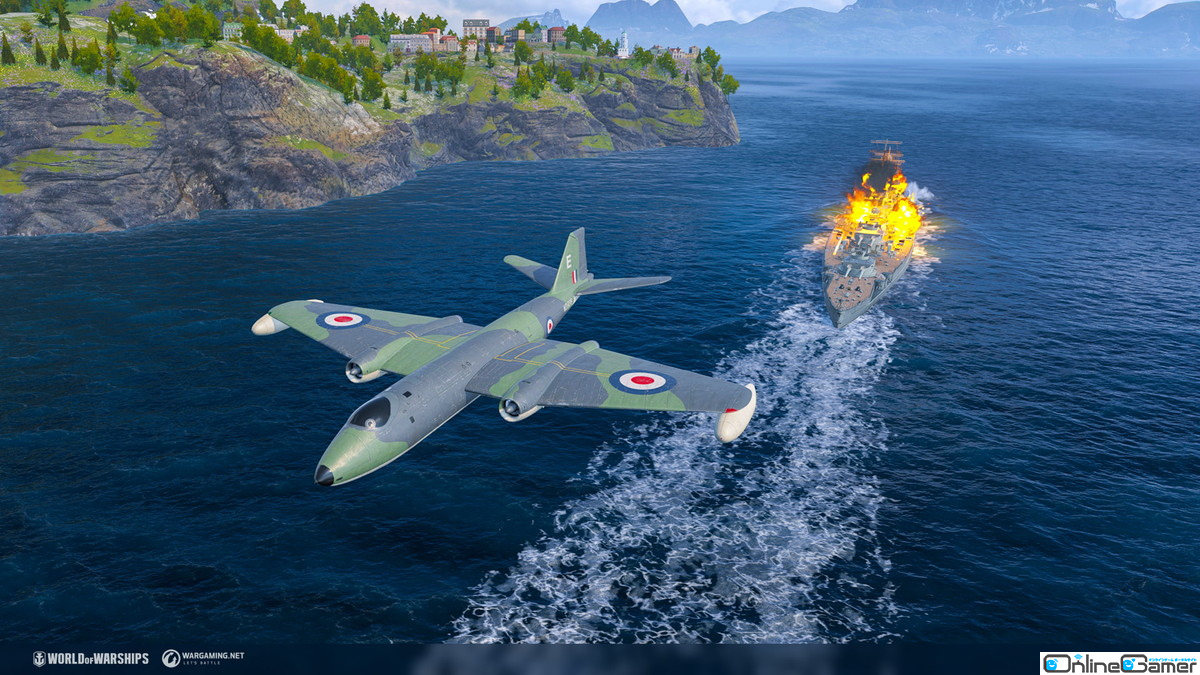 「World of Warships」新モード「飛行船ダービー」が登場！イギリスとアメリカの「超航空母艦」2隻も新たに追加の画像