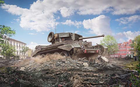 Steam版「World of Tanks」のサービス1周年記念キャンペーンが開催！イギリスTier VIの中戦車「クロムウェルB」がもらえる