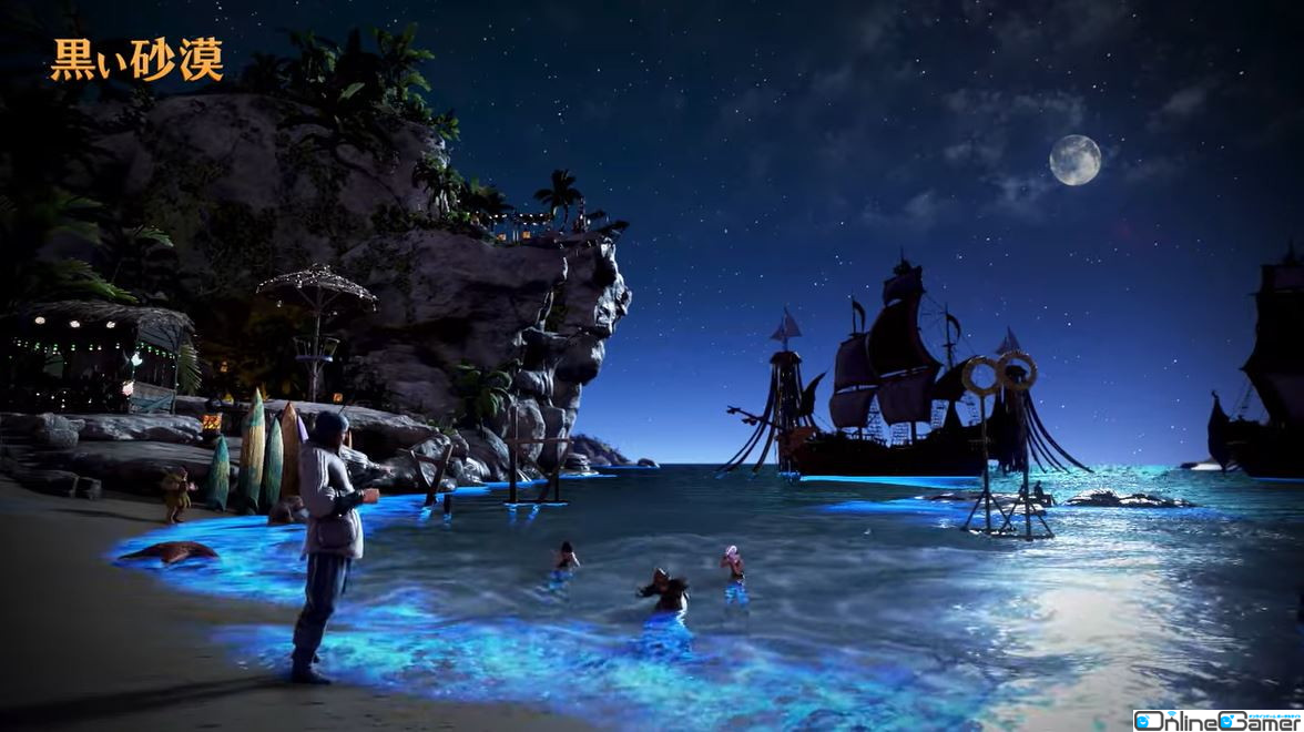 「黒い砂漠」テルミアン地域にて幻想的な夜の海を体感できる「星の海」が実装！の画像