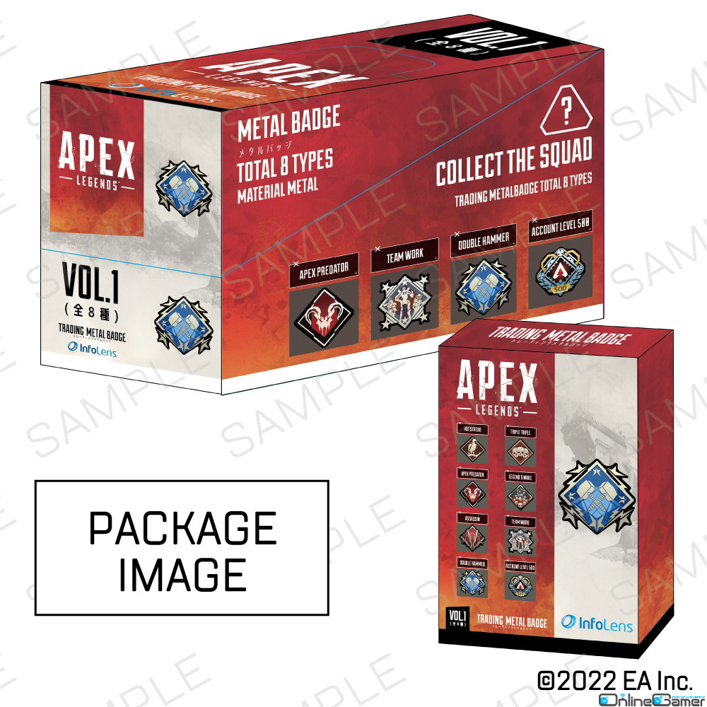 「Apex Legends」のレジェンドやアイコンをモチーフにしたデカールステッカーやアクキーなど4シリーズが8月より順次発売！の画像
