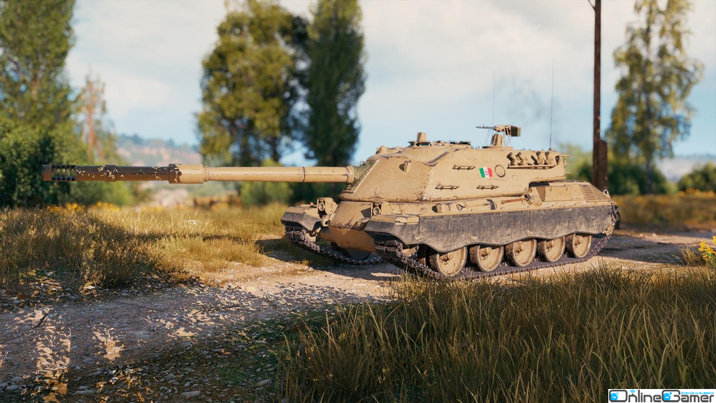 「World of Tanks」幻のイタリア戦車がゲーム内で復元！ランダム戦には新マップ「前哨基地」が登場の画像