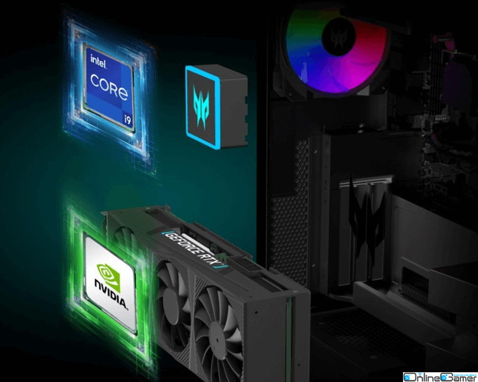 Acerから独自冷却ファンと水冷式CPUクーラー搭載のゲーミングデスクトップPC「Predator Orion 7000」が発売の画像