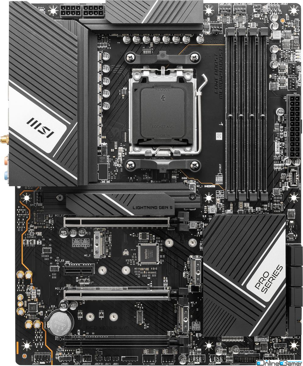 MSI、AMD Ryzen 7000シリーズ・プロセッサー670E/X670チップセット搭載マザーボード4機種を発売の画像