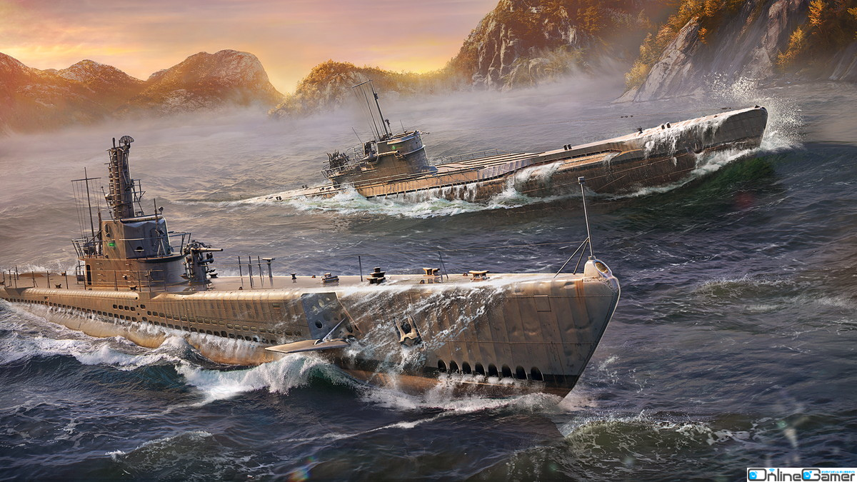 「World of Warships」にアメリカとドイツの潜水艦がアーリーアクセスとして登場の画像