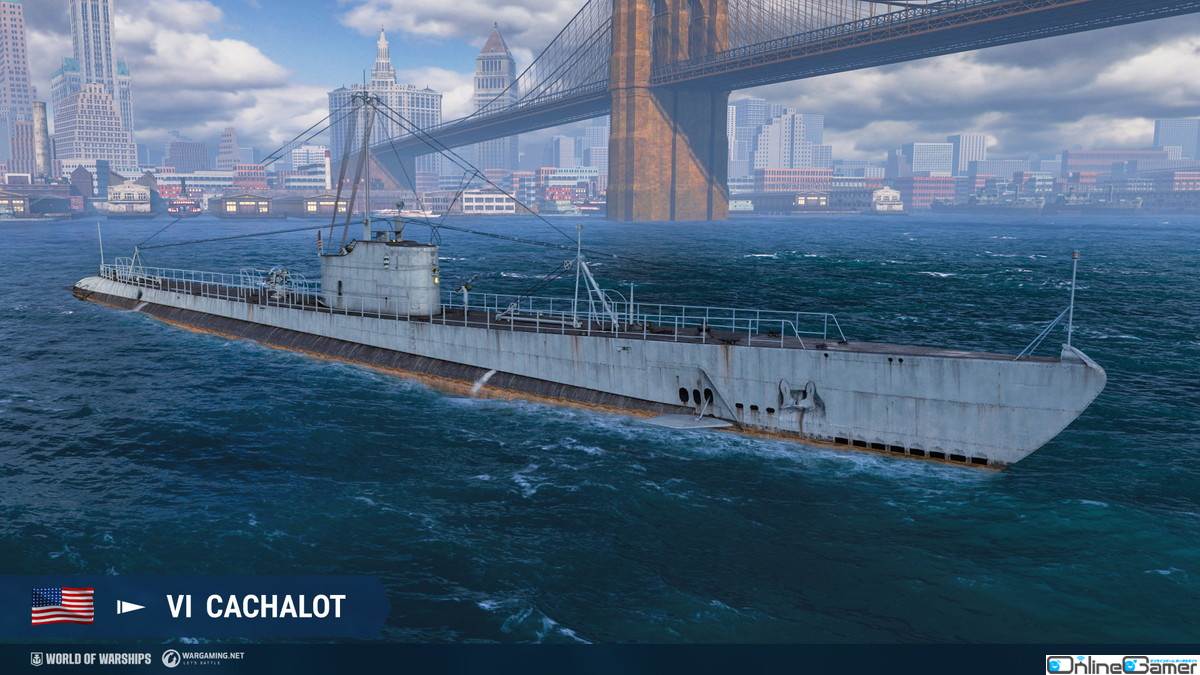「World of Warships」にアメリカとドイツの潜水艦がアーリーアクセスとして登場の画像