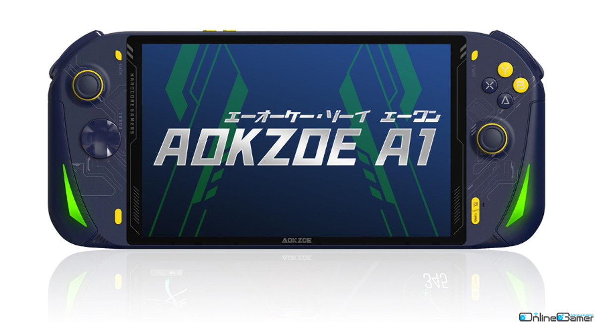 ハイビームがAMD Ryzen 7 6800Uを搭載したポータブルゲーミングPC「AOKZOE A1 国内正規版」を11月25日に発売の画像