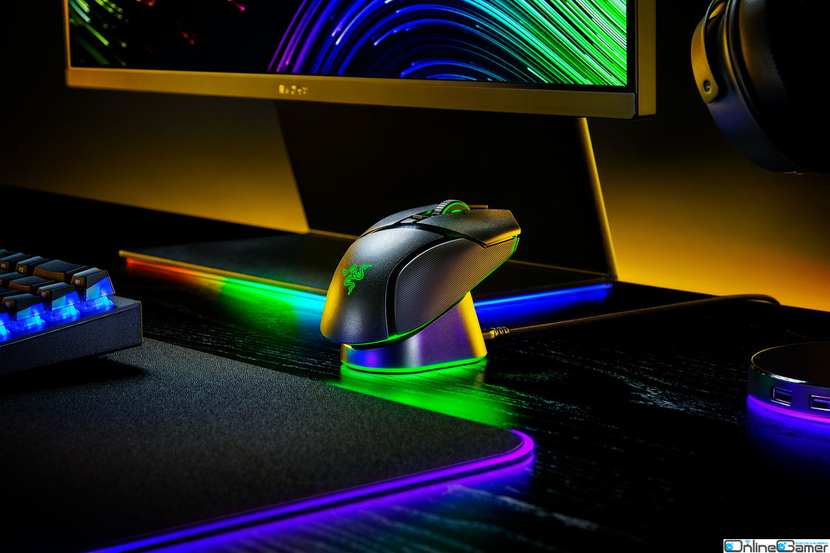 「FFXIV」推奨の多ボタンマウス「Razer Naga V2 Pro」とマウス用デバイス「Razer Mouse Dock Pro」が11月18日に発売！の画像