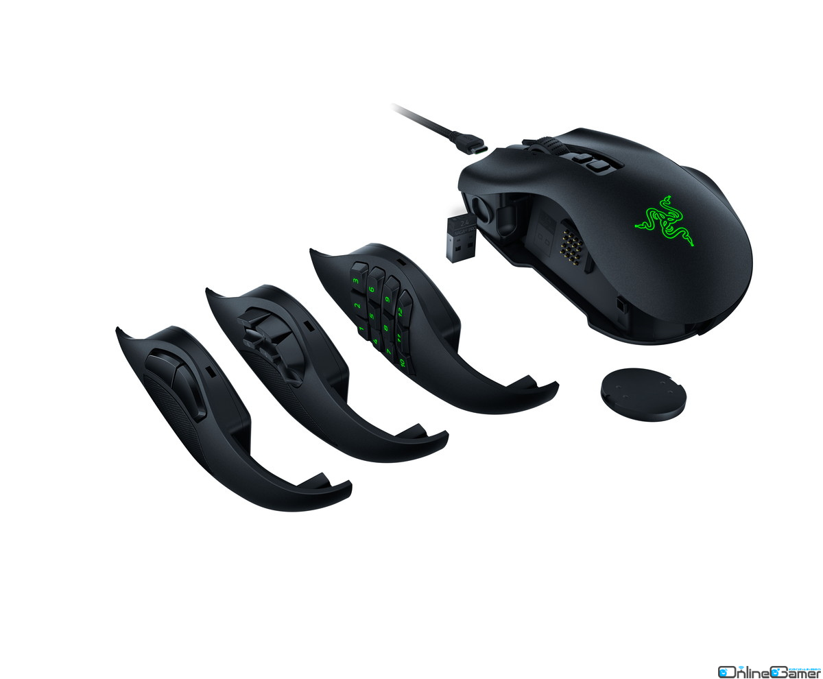 「FFXIV」推奨の多ボタンマウス「Razer Naga V2 Pro」とマウス用デバイス「Razer Mouse Dock Pro」が11月18日に発売！の画像