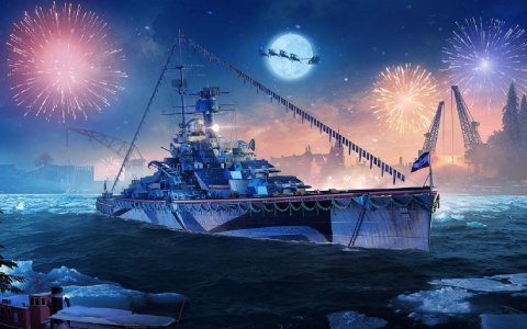 「World of Warships」と「World of Warships: Legends」にてクリスマスイベントが開催！