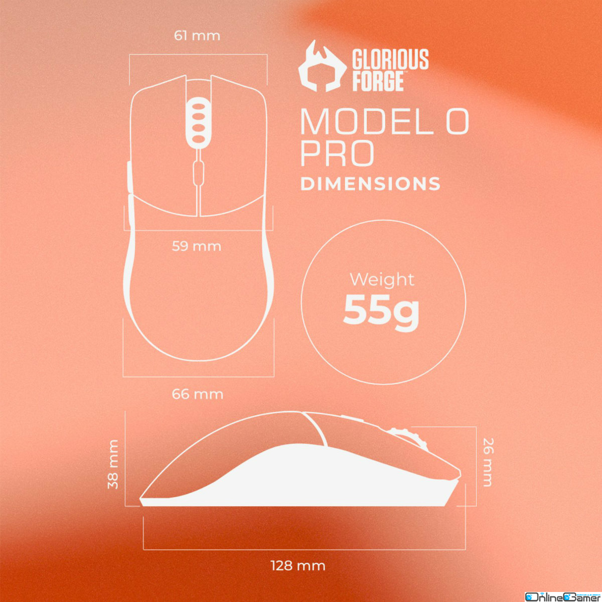 Glorious、超軽量ワイヤレスゲーミングマウス「Series One Pro Wireless」「Model O Pro Wireless」を3月10日に発売の画像