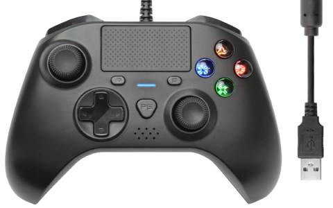 PS4/PC向けコントローラー「シンプルバトルパッド4」が3月23日に発売！左右スティックの非対象配置で6軸ジャイロセンサーなども内蔵