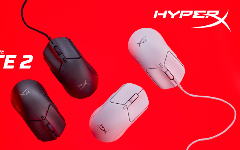 ソリッドシェルを採用した軽量ゲーミングマウス「HyperX Pulsefire Haste 2」の予約販売が開始！