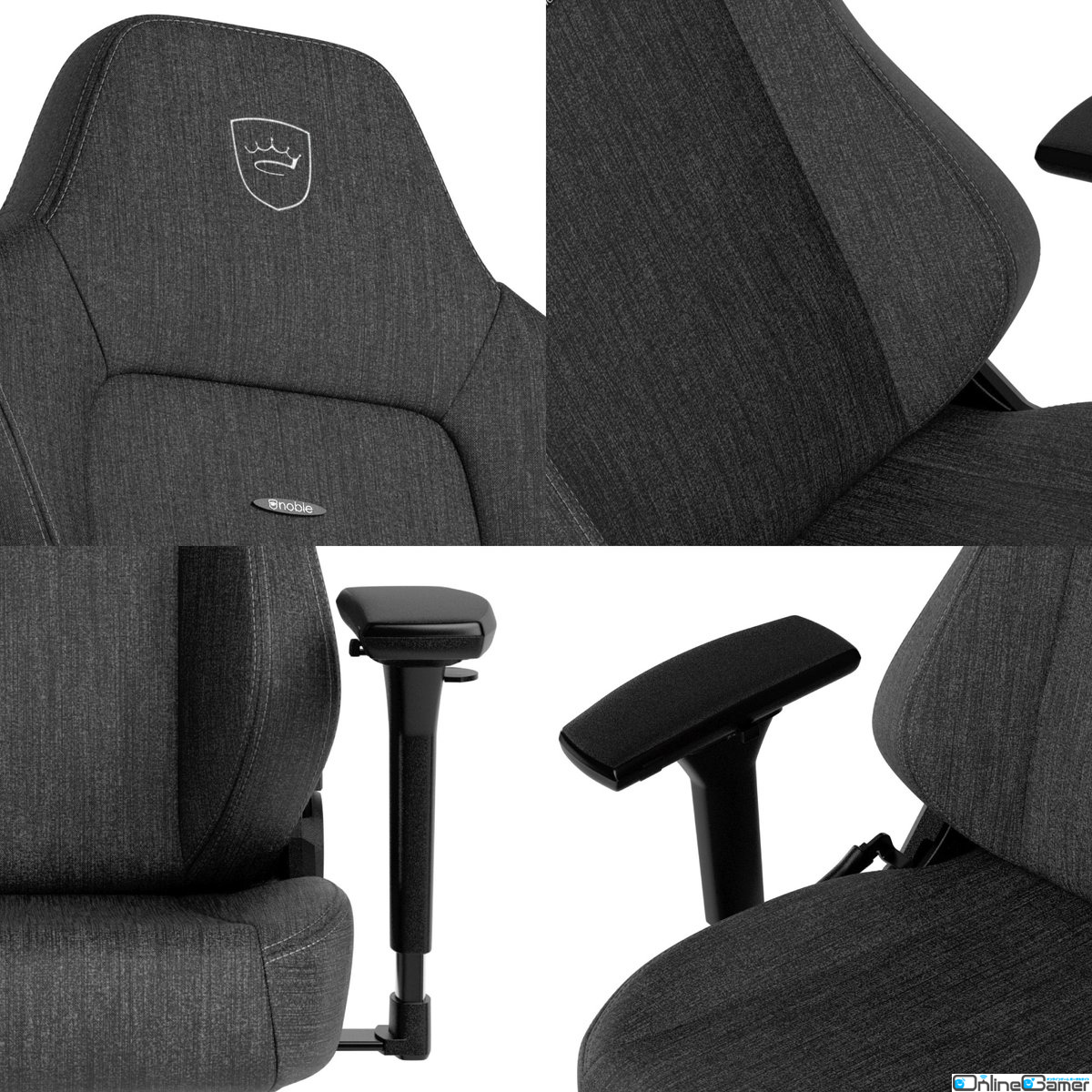 noblechairs初のファブリック素材により1年を通して快適な座り心地を実現したゲーミングチェア「TXシリーズ」3モデルが一般発売！の画像