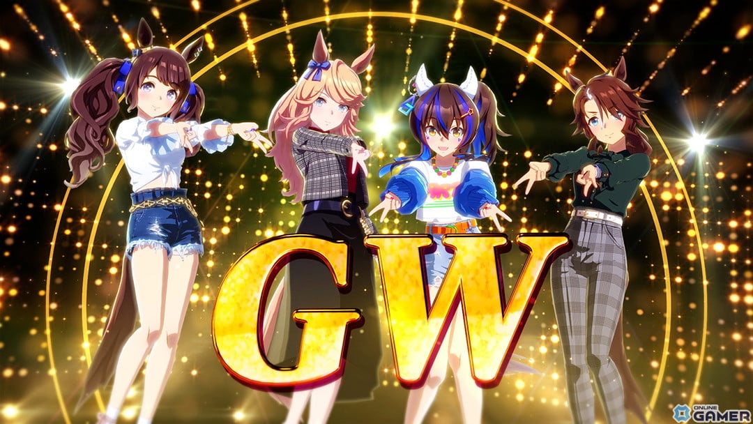 「ウマ娘」にてGW（ギャルウィーク）キャンペーンが開始！マーク・大喜多さんを起用したTVCMも放送スタートの画像