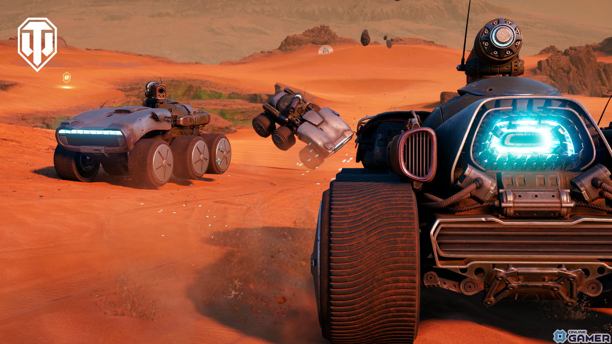 「World of Tanks」で5月11日よりイベント「マーズ・パニック」が開催！火星探索機「Mars Rover」で低重力バトルを楽しもうの画像