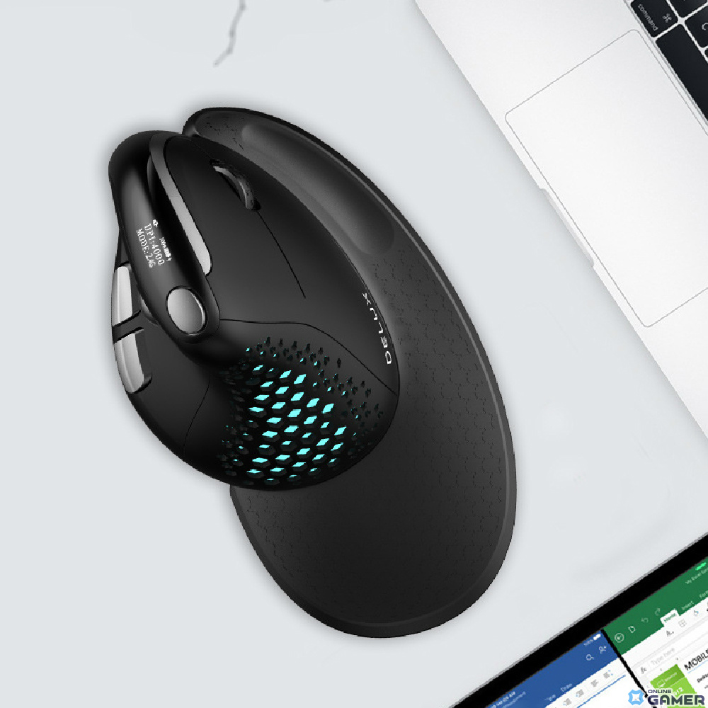手首に優しいワイヤレスマウス「GKey-Grip」がMODERN gで販売！グリップ力や通気性をアップする交換式カバーも搭載の画像