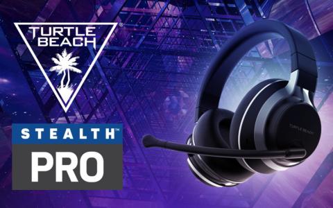 Turtle Beachからブランド史上最高峰のワイヤレスヘッドセット「Stealth Pro」が登場―PCやスマホ・PS5・Switch等に対応
