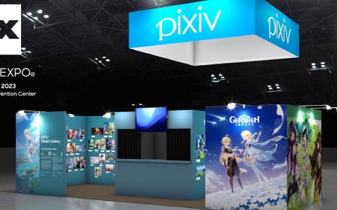 ピクシブが「原神」とのコラボブースをアニメコンベンション「Anime Expo2023」で出展！モ誰氏、おしおしお氏のサイン会も