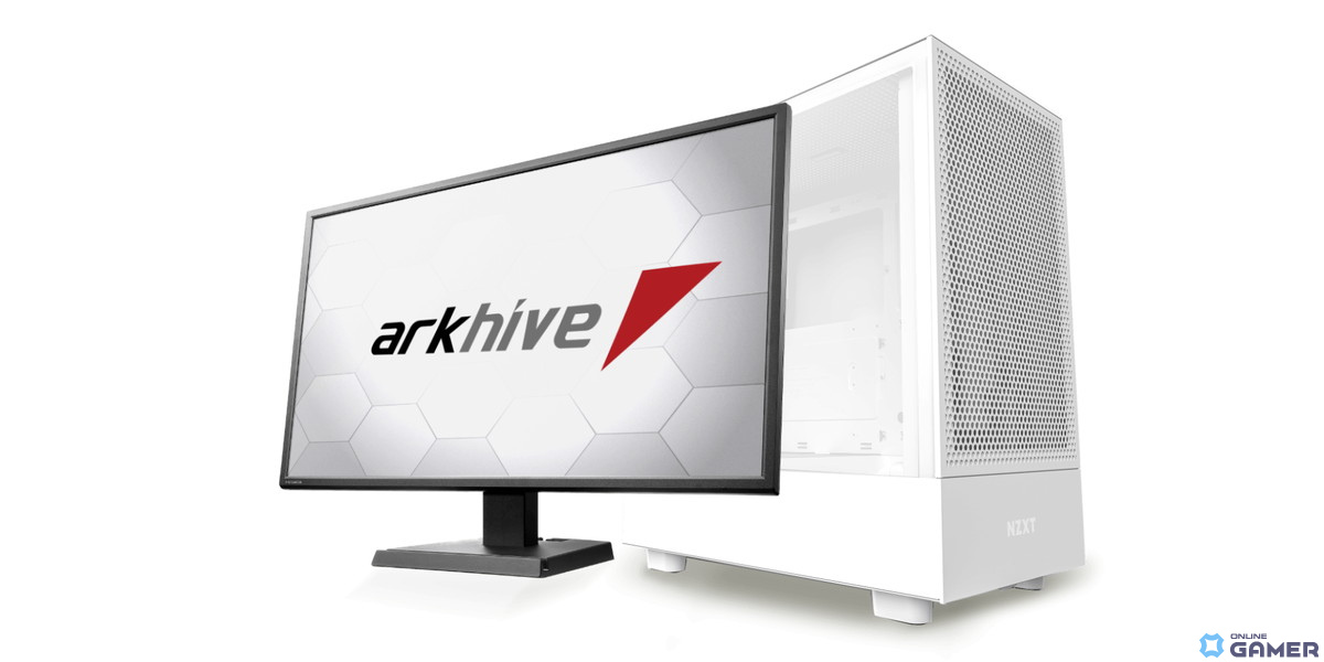 「arkhive」からNZXT製ミドルタワー型PCケース「H5 Flow」を採用したゲーミングPCが登場―ホワイトで高品質パーツにこだわったケースの画像