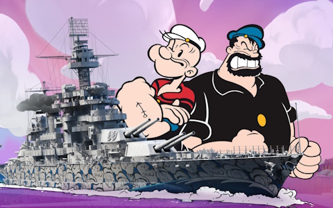 「World of Warships: Legends」と「World of Warships」にてアメリカ独立記念日イベントが開催！「WoWSL」ではポパイコラボも