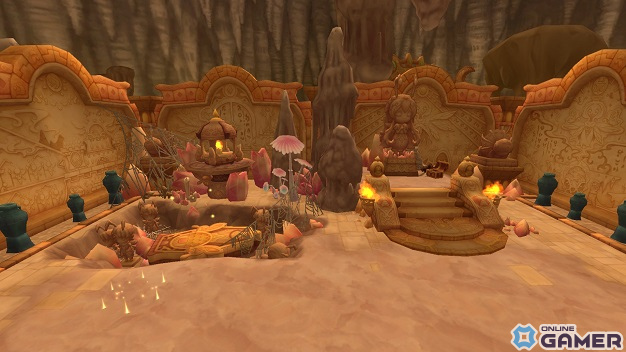 「晴空物語 あげいん!」のアップデートVol.7でレベル上限が開放!物語の舞台は日の光が届かない「岩の国」への画像